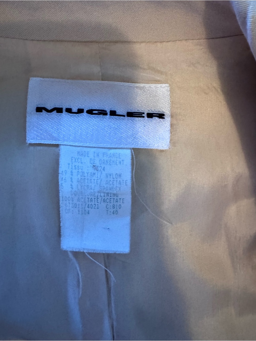 Vintage Thierry Mugler Skirt Suit - Picture 9 of 14